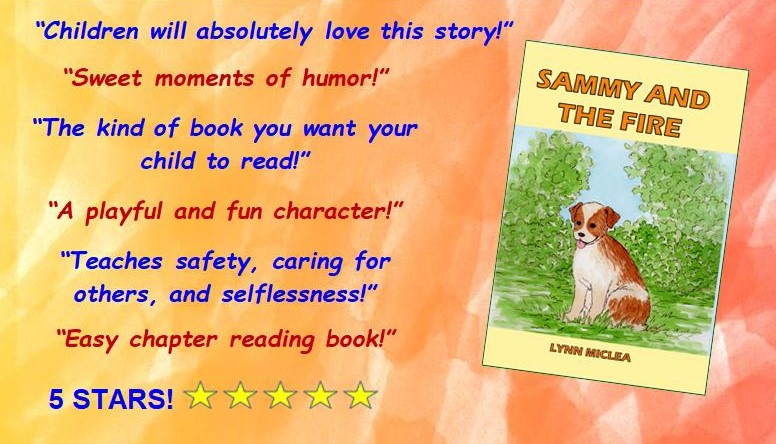 EXCITING AND SWEET! Sammy and the Fire – funny & exciting story – a sweet dog finds joy while rescuing friends from a fire and shows the joy of helping others. #children #dogs #amwriting #RTKidsBooks
amazon.com/dp/B01LE1BSY0/