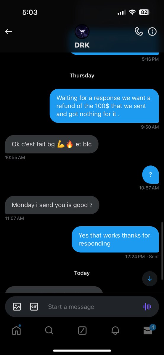 Hey <a href="/StudioVaint/">Vaint Studio</a> you said you’d pay us back Monday ? Where it at doe ?