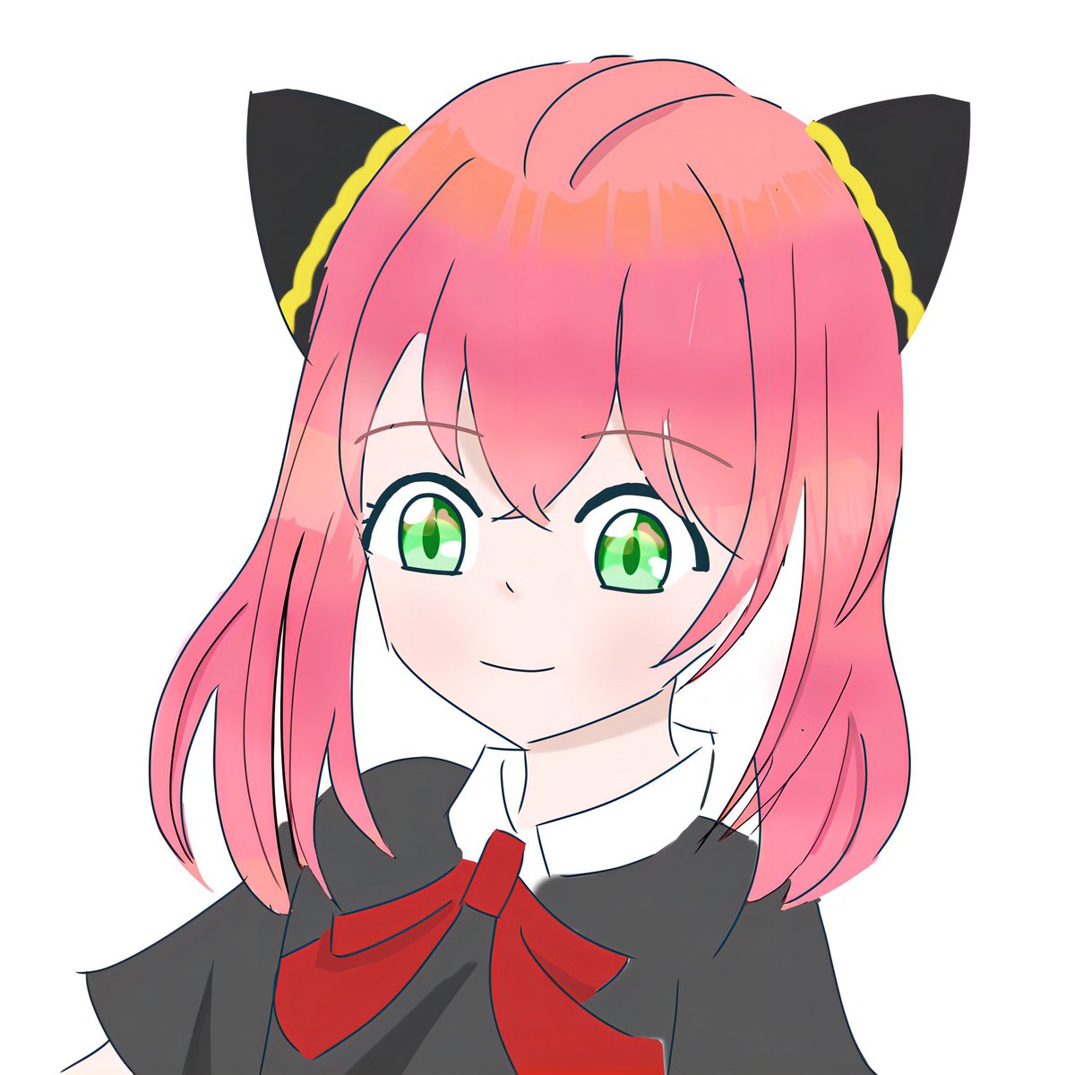 asaaple's tweet photo. アーニャ(。O ⩊ O。)

#絵描きさんフォロバ100
#絵柄が好みって人にフォローされたい　
#絵描きさんと繋がりたい
#イラスト好きな人とつながりたい
#イラスト練習中
#イラスト
 #スパイファミリー                
#SPY_FAMILY                
#spyxfamilyfanart https://t.co/YENgLpQhXY
