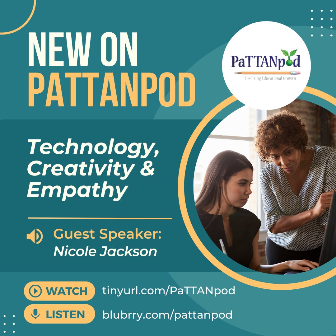 pattanupdates's tweet image. Now on #PaTTANpod: 2023 #CSforAllPA keynote Nicole Jackson discusses the importance of empathy in efforts to close equity gaps in CS and STEM! Watch or listen now at bit.ly/pas6e8v