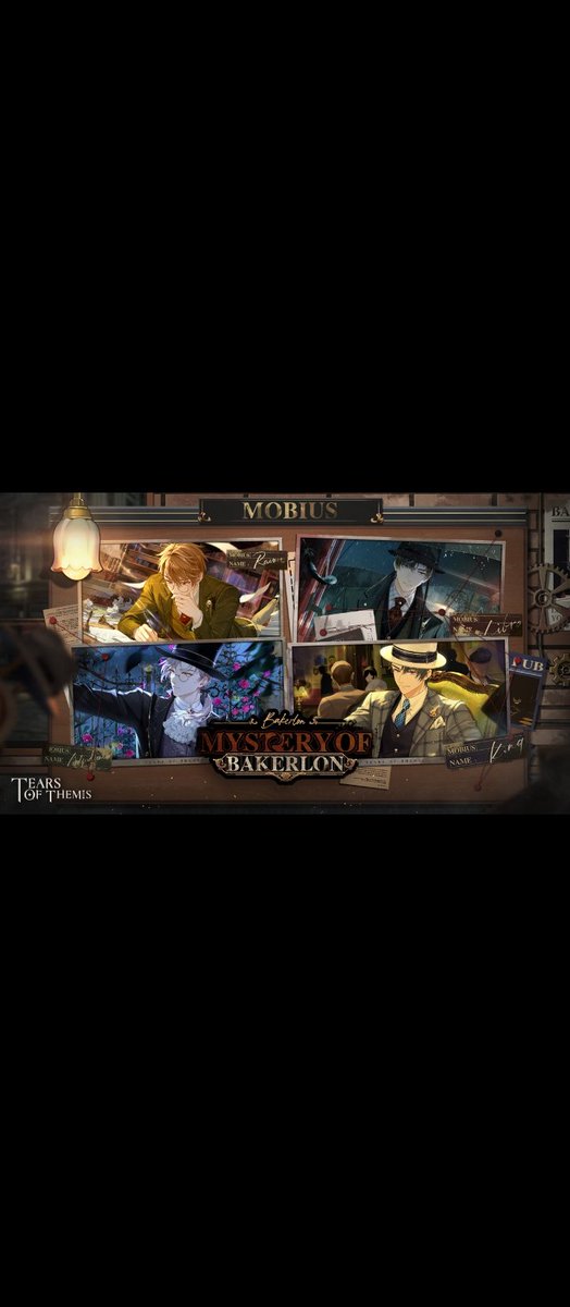 LunaFishhh's tweet photo. Happy New Year 2024!
I have chosen the 8th event (Mystery of Bakerlon) because I fell in love with its story! Those plot twists were amazing! 

#TearsOfThemis 
#2023DiscordAwardNight https://t.co/WXI8kDR3Gy