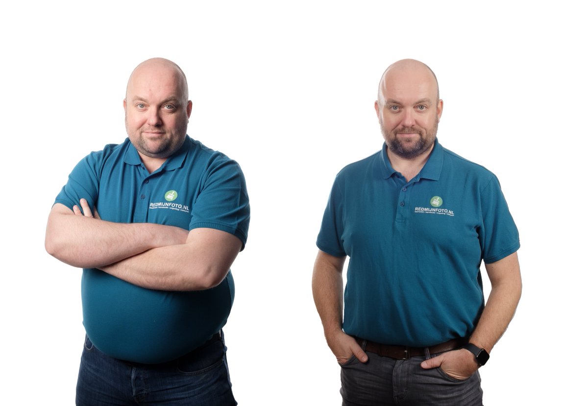 IwanBronkhorst's tweet photo. Door een paar knoppen om te zetten viel ik binnen 8 maanden ruim 35 kilogram af. Ik begin gestart met het schrijven van een e-book over hoe #afvallen een mooi avontuur werd! Links april, rechts december. https://t.co/IZ8fv9ncAK