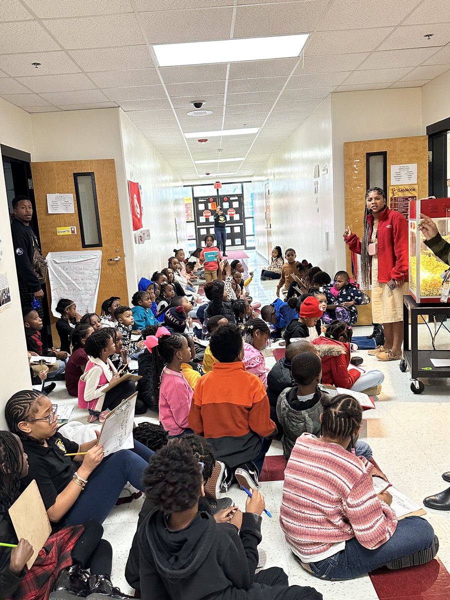 We see you second grade !! The entire grade level engaged in their provocation for their IB unit ! It was “ poppin” 🤣🍿. #JourneyToExcellence @StonewallTell @NPorter17 @aplatimore