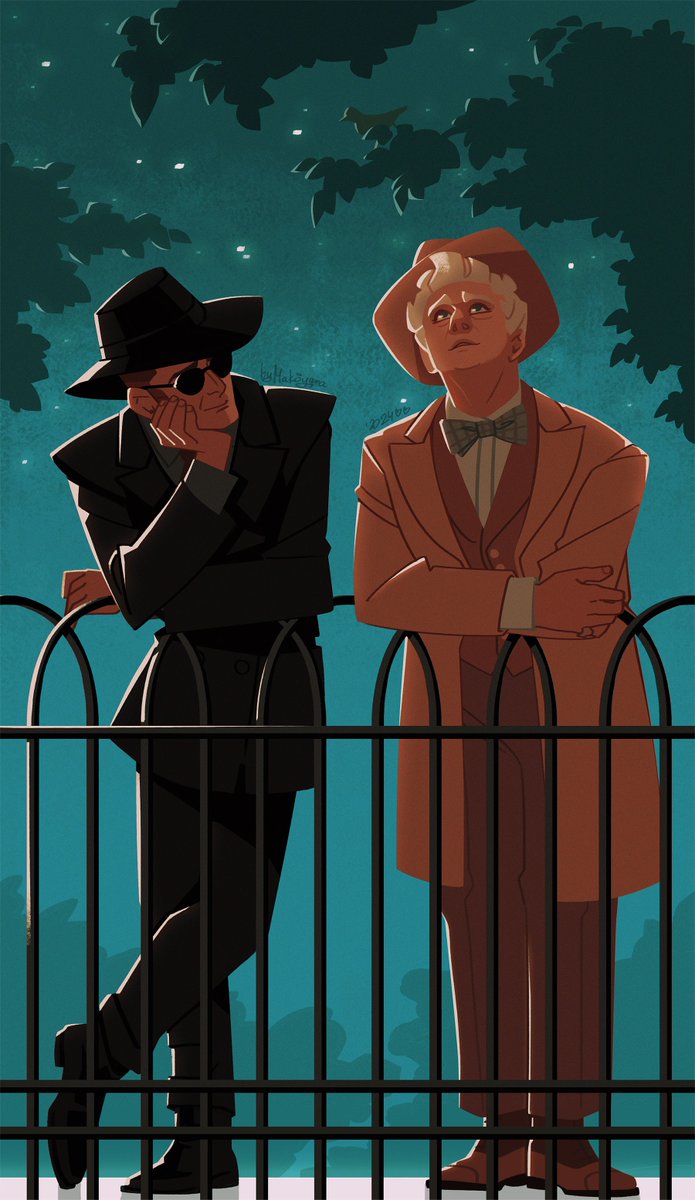 a nightingale from 1941 🐦❤️ #goodomens #ineffablehusbands