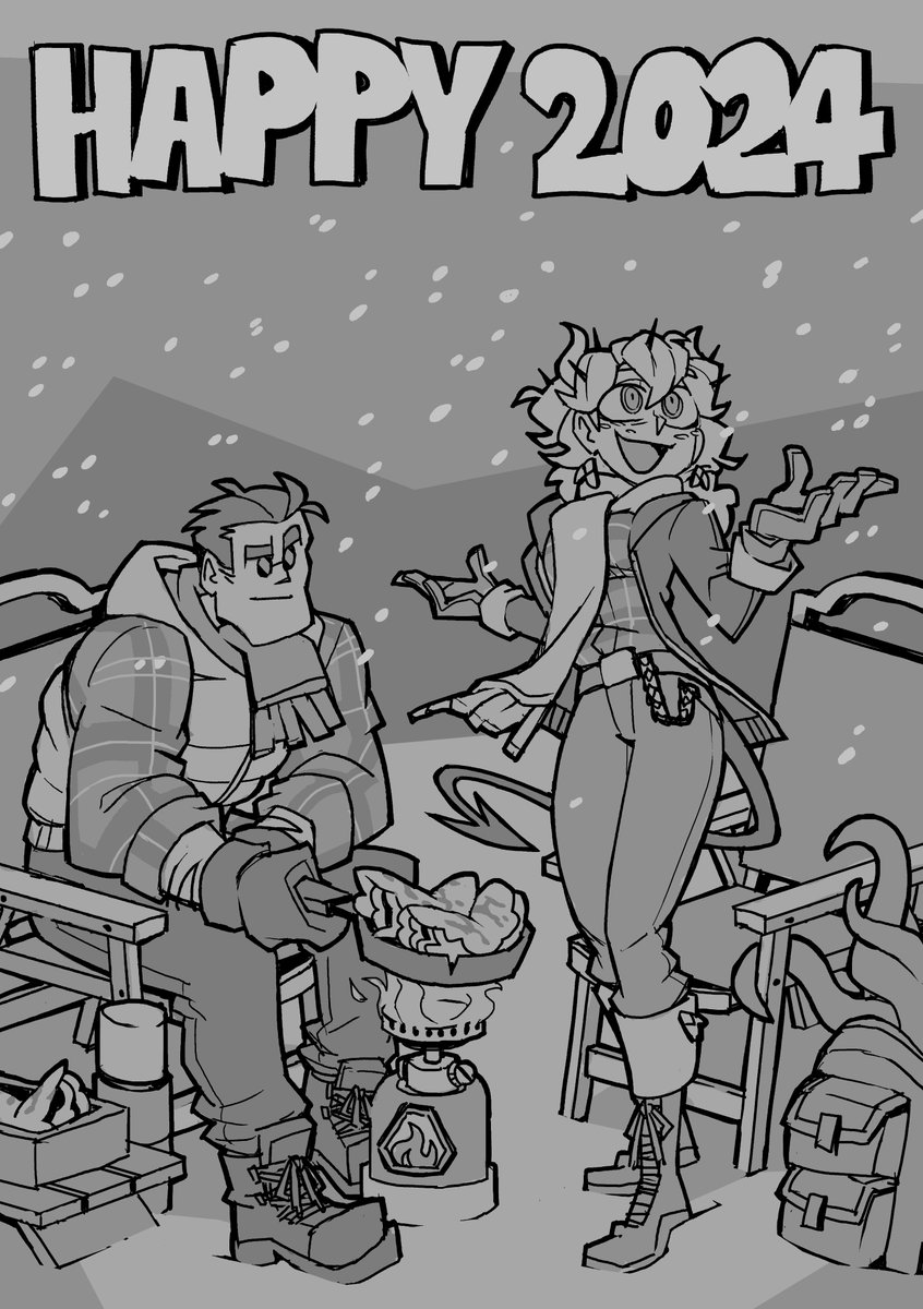 vanripperart's tweet photo. Happy 2024 everyone! ❄️🪰 https://t.co/boGIgf0Kj4