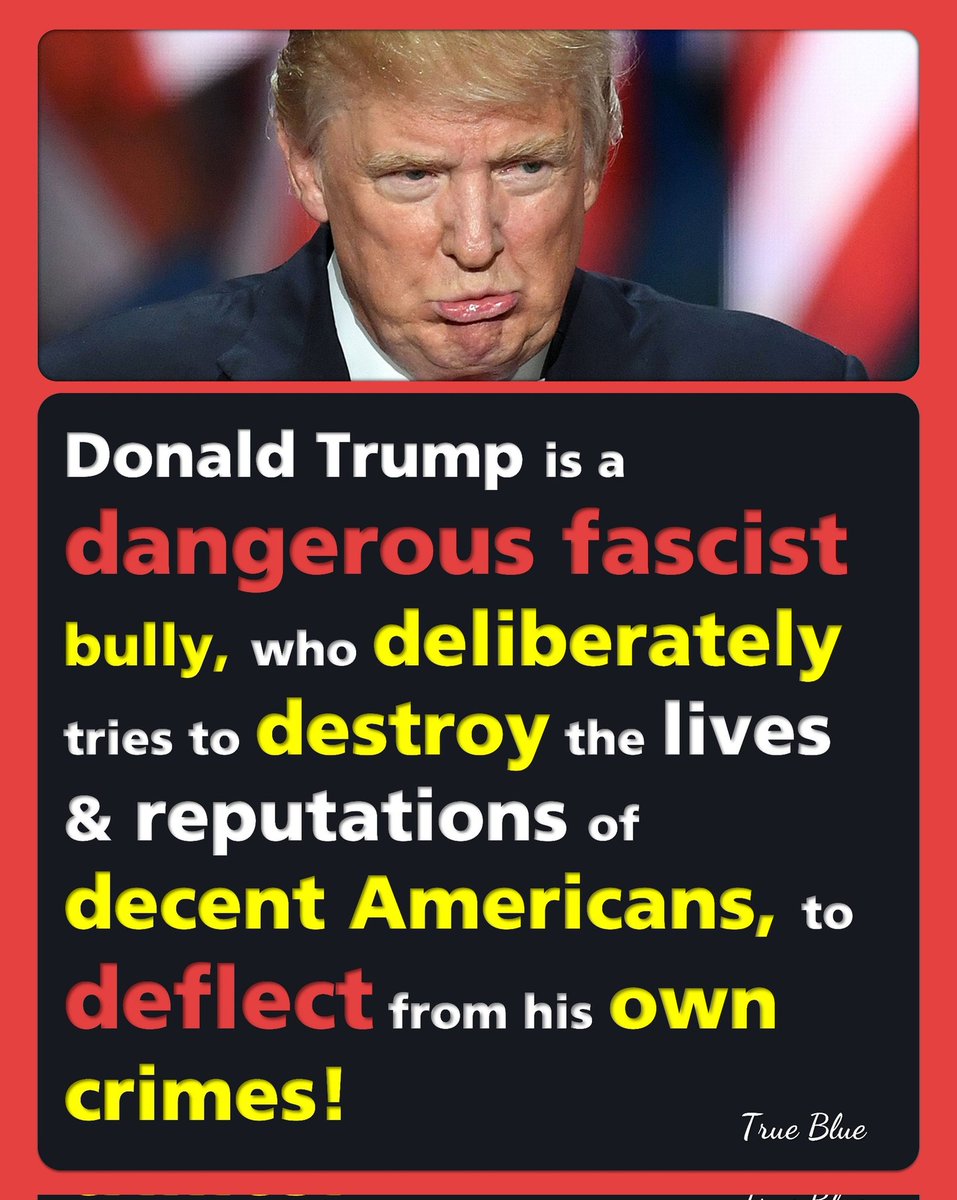 SPBMcKenna's tweet image. Let me start by saying #RepublicansInCongress are GROTESQUE!

But when you think about it...

These #GrotesqueRepublicans really have NO CHOICE... 

If they DON’T endorse #Trump, he puts a TARGET on their back, and they're subjected to DEATH THREATS!

That's how #Trump rolls!