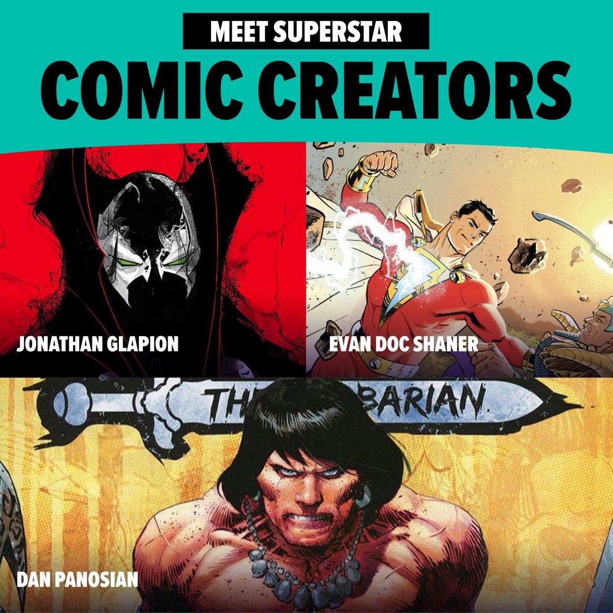 Comic fans, get ready to meet your favorite comic creators, take part in comic events, and pick up some highly collectible exclusive comics at the show. Grab your tickets today. spr.ly/6017R9slV
