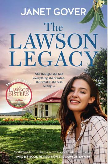 Congratulations Janet Gover - her brand new novel, The Lawson Legacy, is out today harpercollins.com/products/the-l…