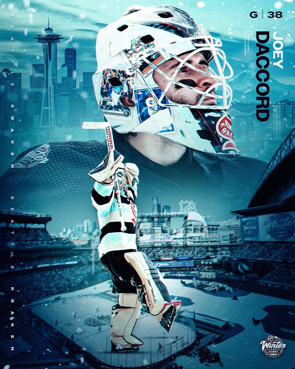 Joey Daccord - #SeaKraken
.
#smsports #WinterClassic #NHL