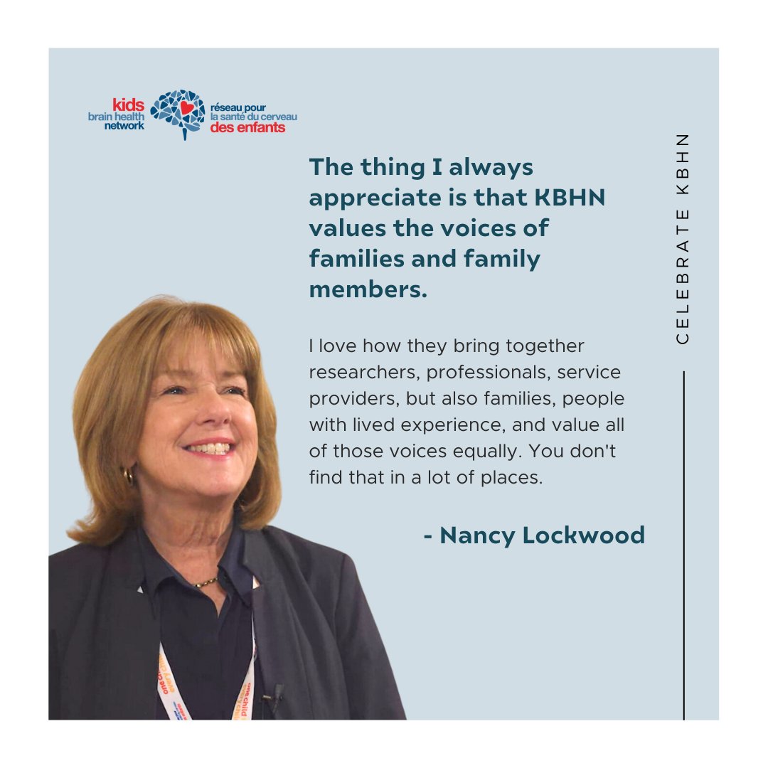 KidsBrainHealth's tweet image. 🌟 At KBHN, every voice matters! 🌟 Nancy Lockwood, FASD consultant and educator with over 25 years of work and lived experience, beautifully sums up what makes KBHN special - a place where families&apos; voices hold as much weight as experts. #InclusiveCommunity #VoicesMatter