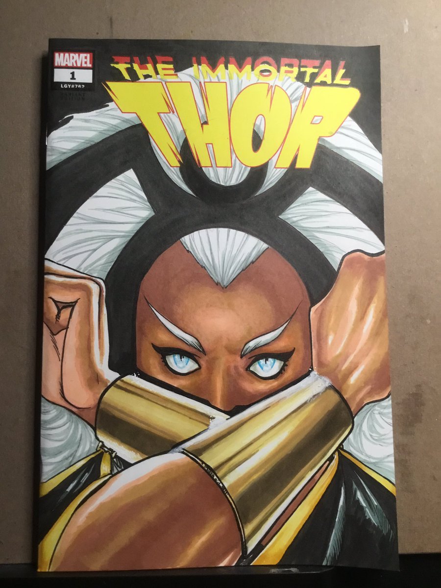 ChuberynMartell's tweet image. Storm homage cover( Wonder Woman 152) for @dynamicforces and @the_exp1 live show sale tonight 1/3/24 7-8pm ET. Check it out! youtube.com/channel/UCdQVg…

#sketchcovers #dccomics #dynamicforces #theexp #storm #thor #comics #artistsoninstagram #illust888 #illust888art