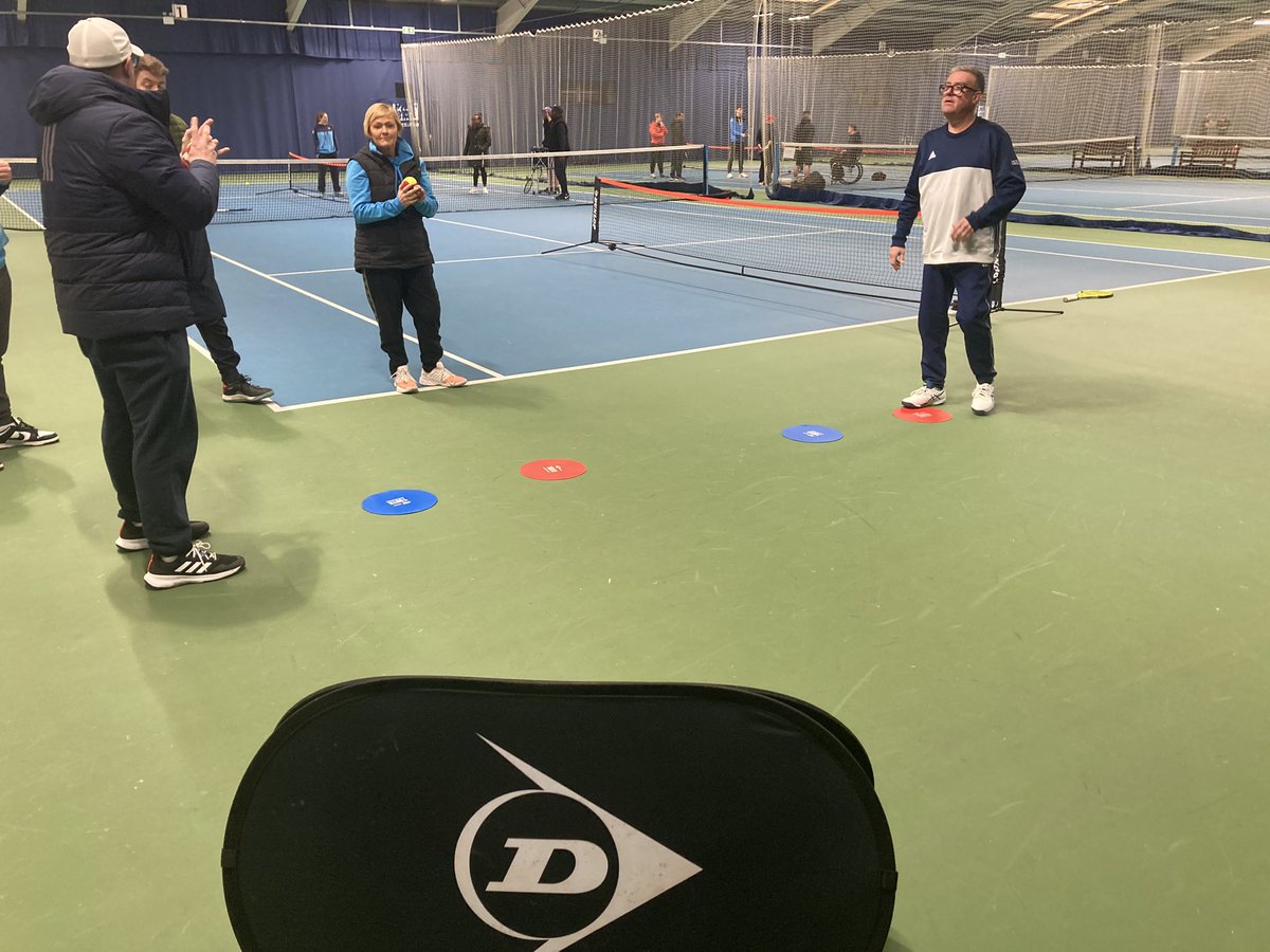 wedotennisuk's tweet photo. Good fun day 

Training WDT coaches ready for the 2024 season ✅ https://t.co/qoTAil4GhD