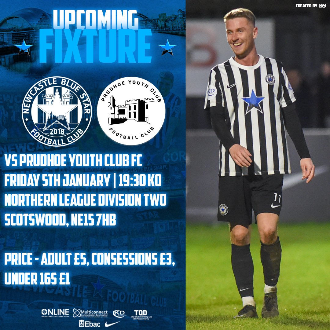 𝙉𝙀𝙓𝙏 𝙐𝙋 | 𝙋𝙧𝙪𝙙𝙝𝙤𝙚 𝙔𝙤𝙪𝙩𝙝 𝘾𝙡𝙪𝙗 (𝙃)

The lads return to action under the lights this Friday night, taking on Prudhoe Youth Club here in Scotswood. 💡 

A lot has changed since we last played them in November, and the team will be looking to bounce back