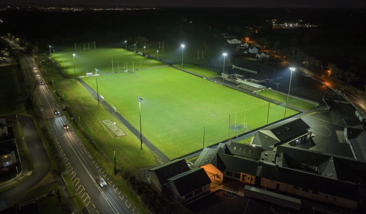 The GAA’s popular ‘Ireland Lights Up’ initiative returns this month in partnership with RTE’s @OpTranRTE & Get Ireland Walking. The first event takes place in Allen Park on Wednesday 10th of January and will run weekly for six weeks. A great chance to see our new floodlights!!!