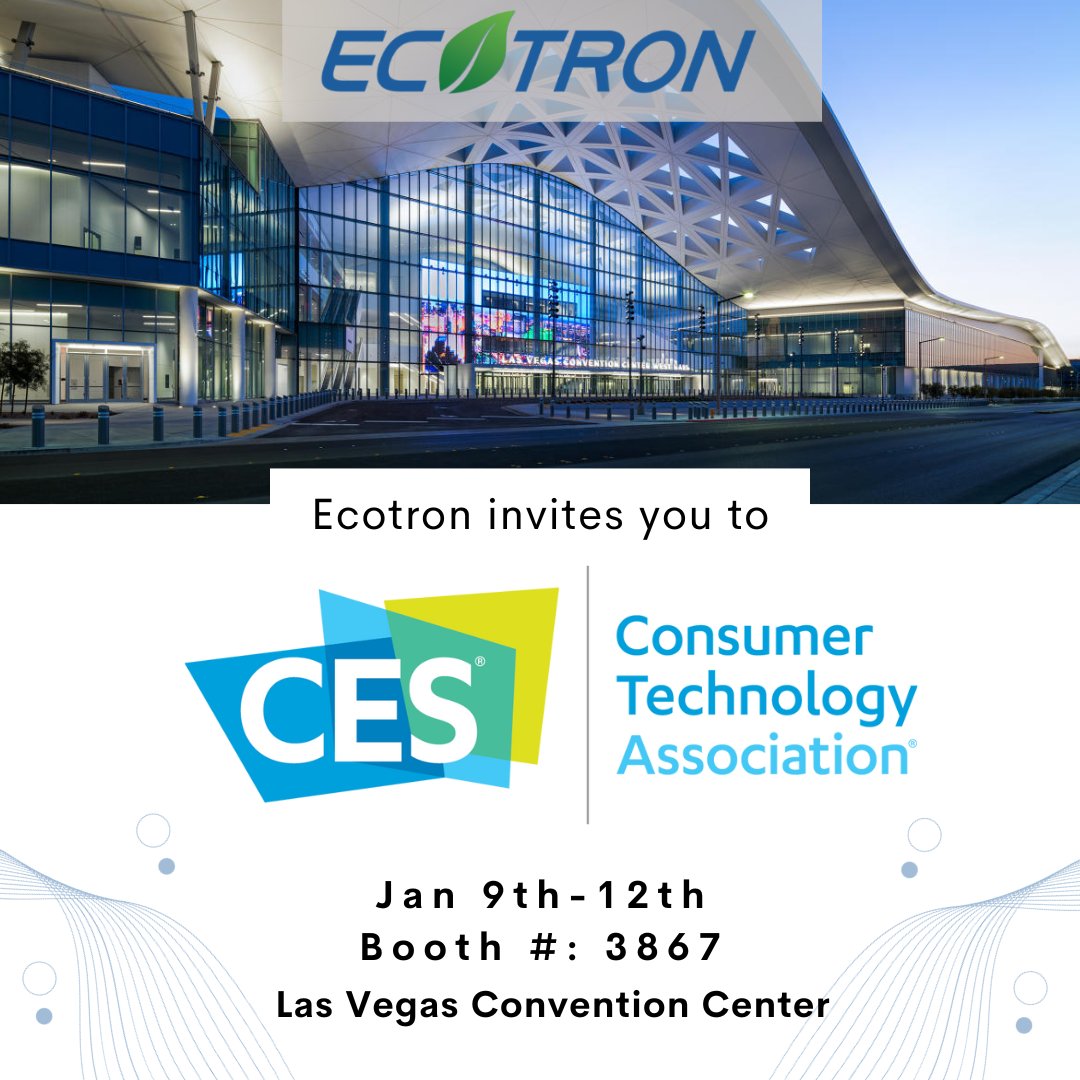 Catch us at #CES2024 ! We will be showcasing live demos and new products. Join us in the West hall booth #3867.

Read more about our presence: 
ecotron.ai/news/ecotron-t…