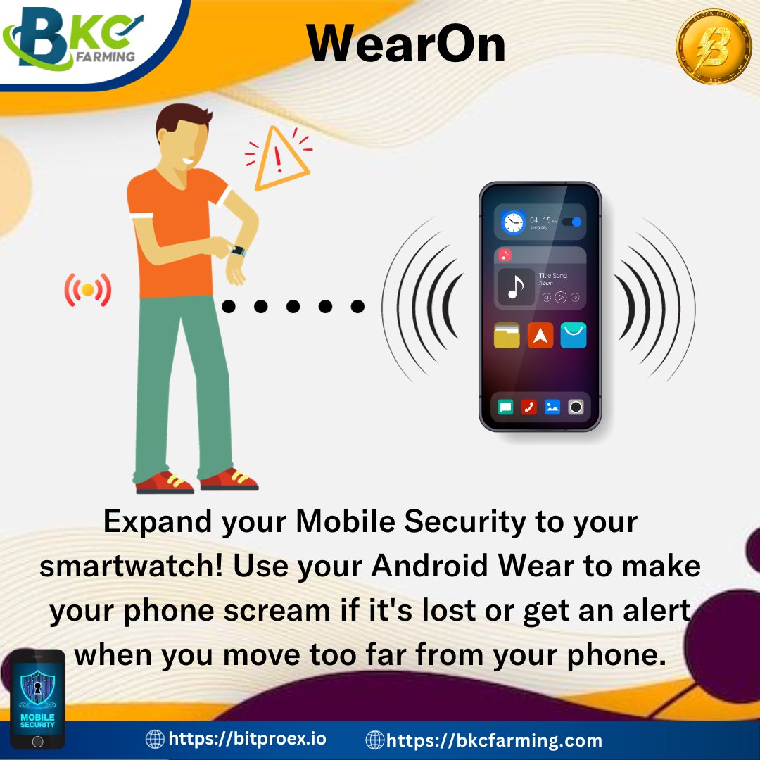 Tech at its finest: Secure your devices with seamless smartwatch integration.

#bkcfarming #mobilesecurity #smartwatch #deviceprotection #techinnovation #androidwear #phonesafety #lostphonealert #devicesecurity #smarttech #stayconnected