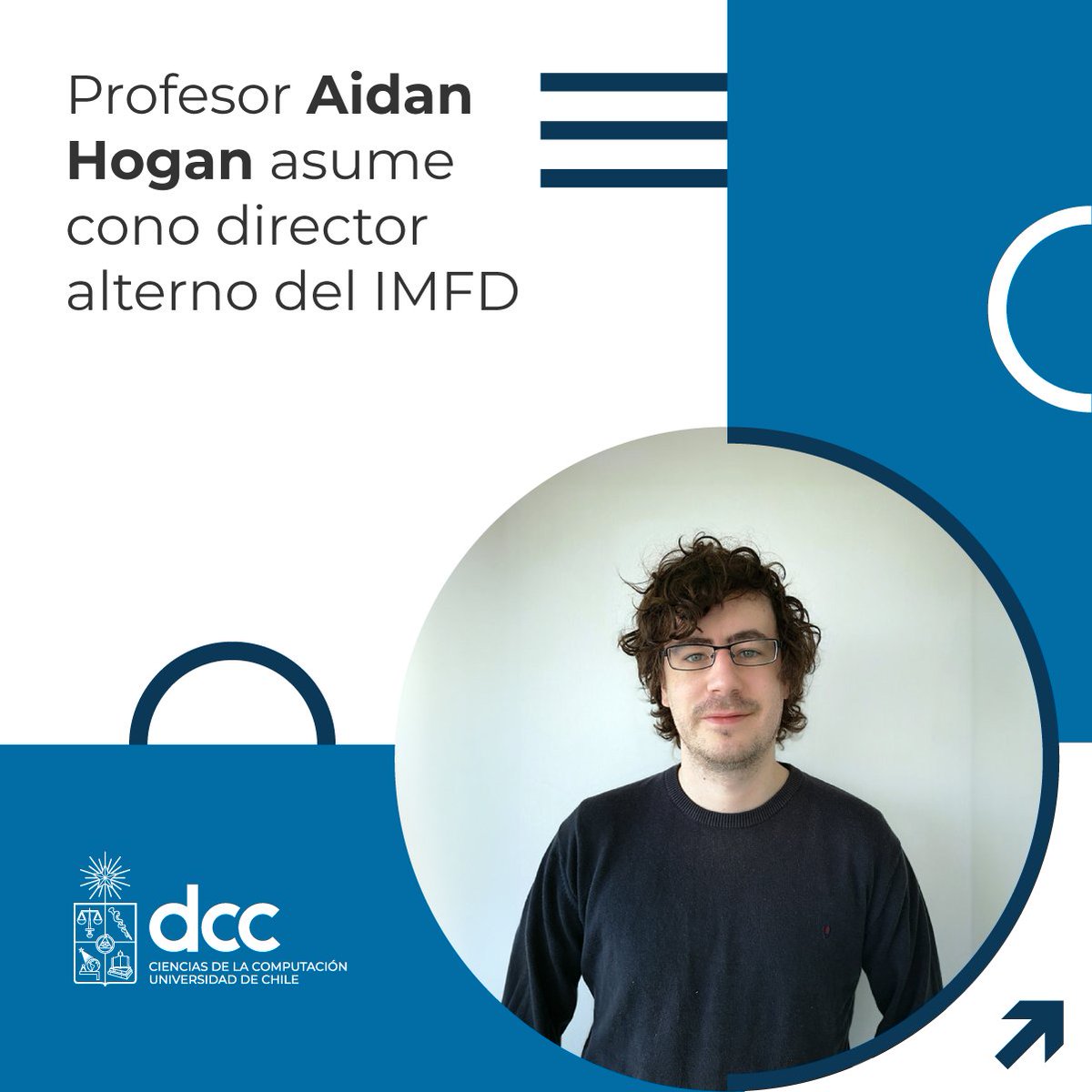 👏Felicitamos al Prof. Aidan Hogan, quien asumió como director alterno del <a href="/IMFDChile/">Fundamentos de los Datos</a>. El académico señaló que una de sus primeras metas será aumentar la participación y visibilidad del IMFD en las universidades asociadas al Instituto. 

📌Noticia en 👉 tinyurl.com/aidan-hogan-di…