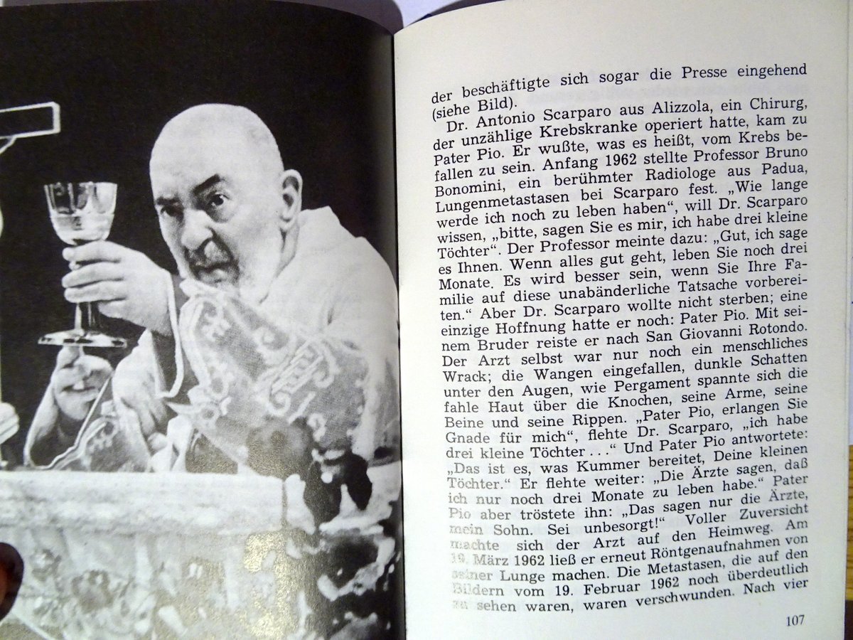 TheoGottwald's tweet photo. Deutsch:
Lasst uns den Tag mit einer inspirierenden Geschichte über Pater Pio beginnen. 🙏📖 #Geschichte #Inspiration #PaterPio
Englisch:
Let's start the day with an uplifting story about Father Pio. 🙏📖 #Story #Inspiration #FatherPio
#PaterPio #GuteNacht https://t.co/dx7nBx7Q7n