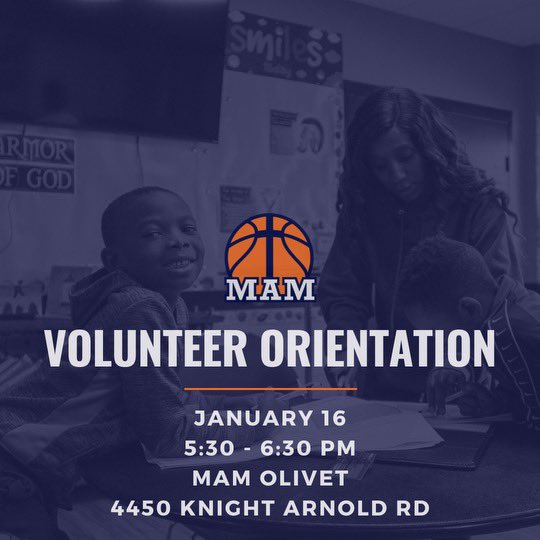 Volunteer for Memphis Athletic Ministries as a mentor, assistant coach and more! <a href="/MAM_Sports/">Memphis Athletic Ministries</a> provides an excellent sports experience through gospel-centered coaching and sports-based youth development principles. Visit opndr.se/sefCjTFt8 to get involved. #ad @901Fund