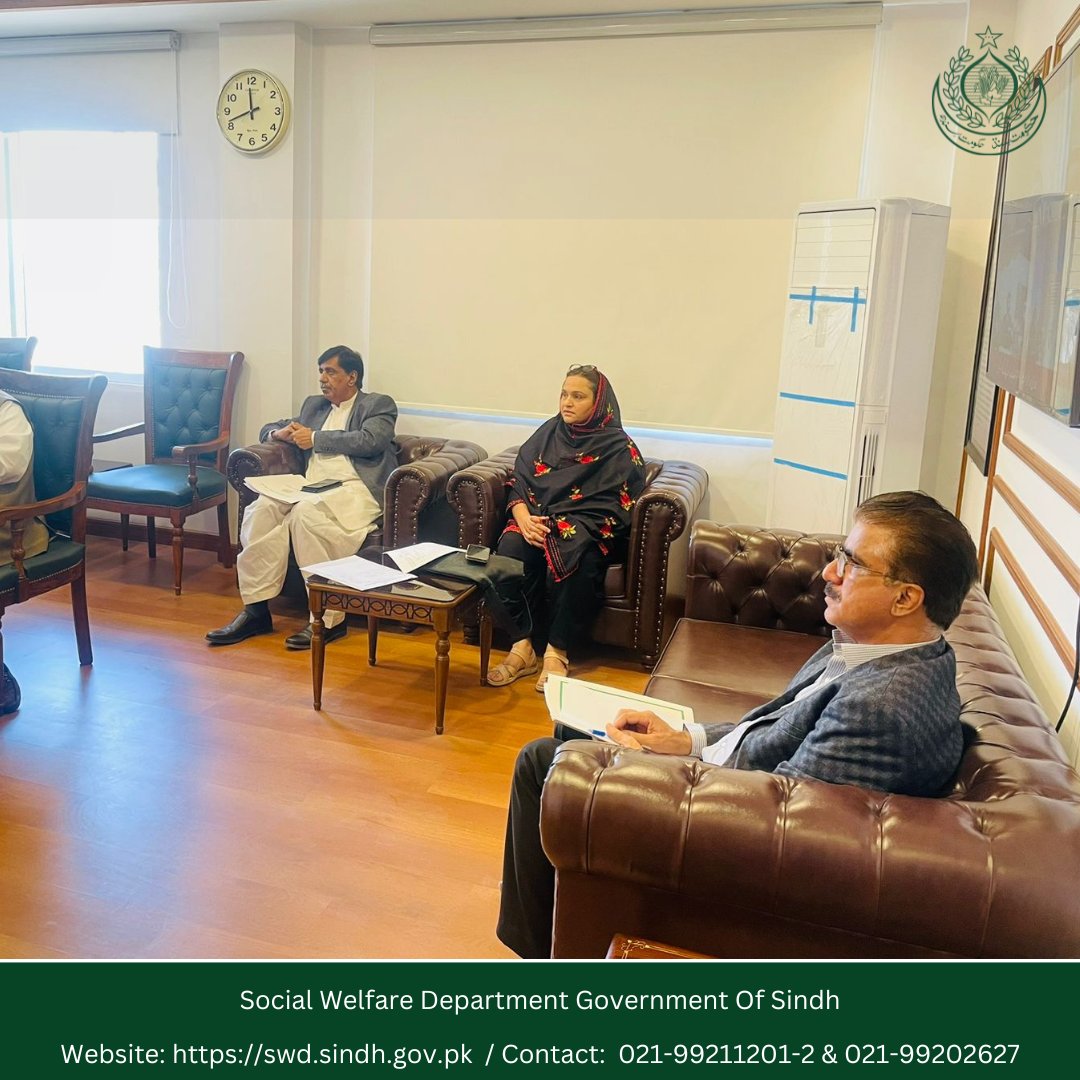 Swdsindh's tweet photo. Secretary SWD led a focused Review Meeting on job descriptions, with the insights of DG SWD, Director Admin SWD, Director OPS SCPA, Additional Director Training, and Additional Director JPMC. Shaping roles to enhance clarity and effectiveness https://t.co/WdfSzo1BbA