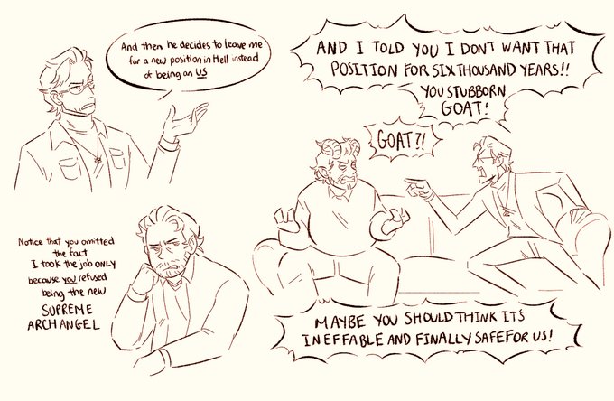You can picture whoever you want for the therapist #GoodOmens 