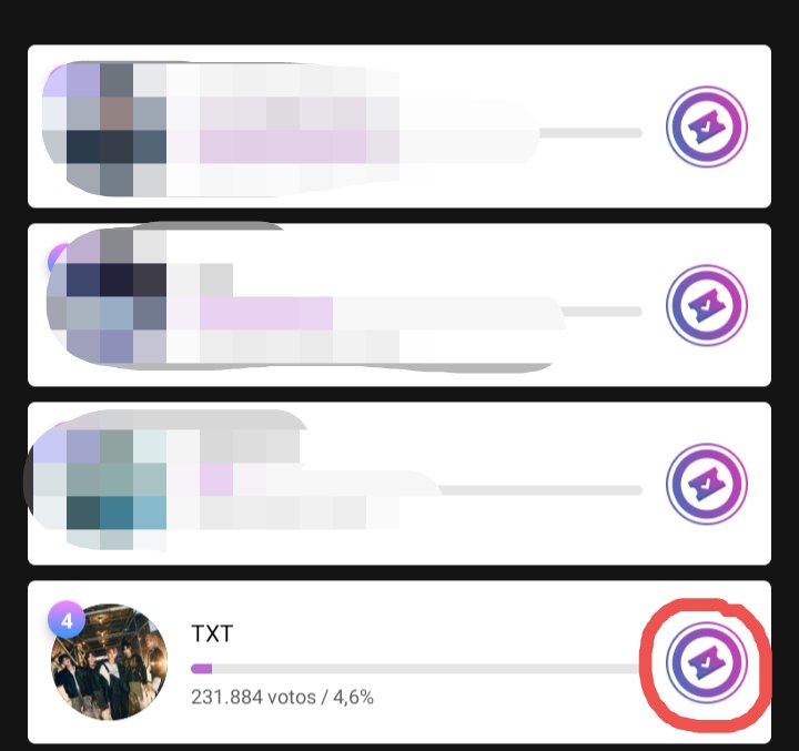 gumzcr's tweet photo. ao entrar no aplicativo e ter sua conta logada, vão na seção de votar 🗳️ e na categoria destacada ([Male/Final Round] 2023 CIRCLE MCA) e votem no TXT, que está no quarto lugar no momento. podemos não ganhar mas pelo menos vamos dar mais votos ao TXT! https://t.co/U4MQLaPNxU