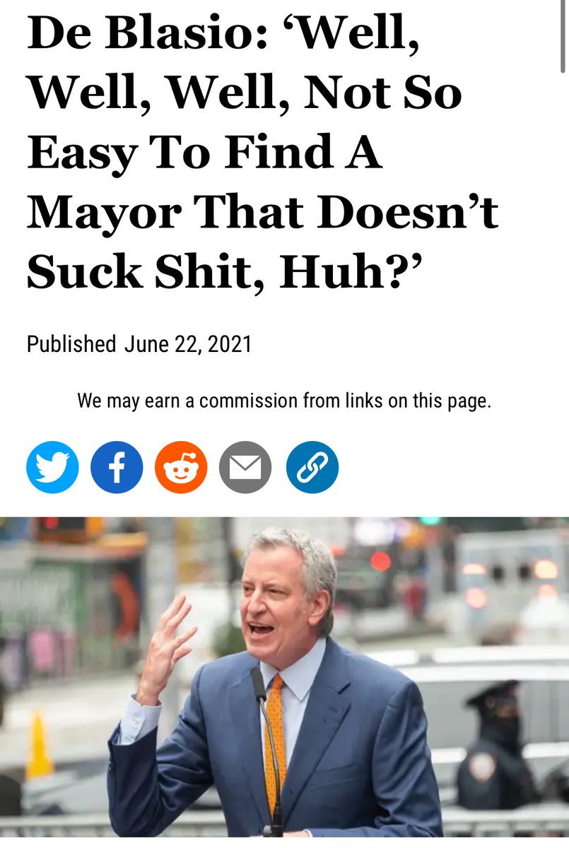 Imagine your entire mayoralty being haunted by a joke from The Onion about DeBlasio.