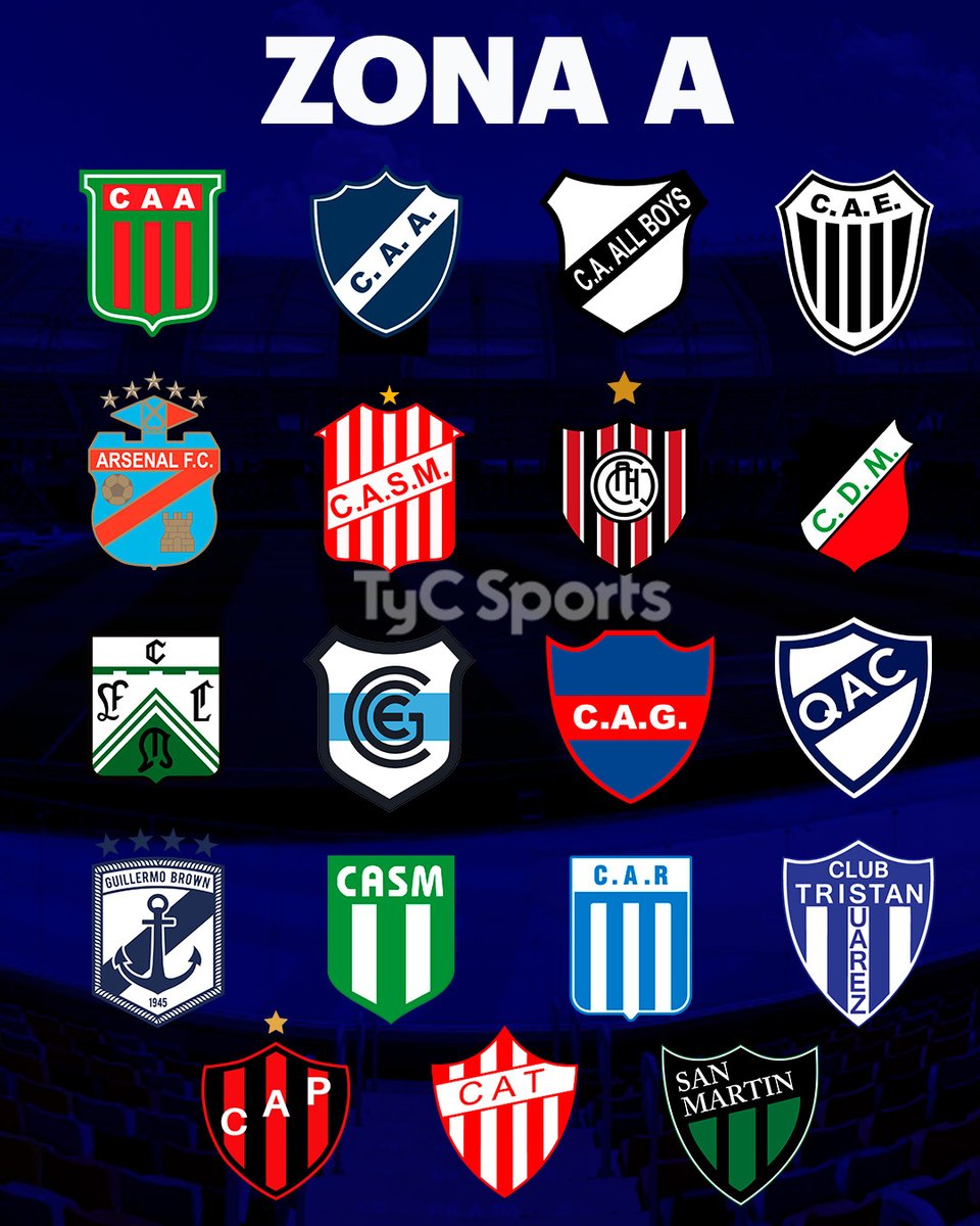 TyCSportsPlay's tweet photo. 🚨¡SE SORTEARON LAS ZONAS DE LA PRIMERA NACIONAL 2024! 🔥⚽

Así quedaron los grupos A y B del torneo que comenzaría a principios de febrero 🔜

#NacionalEnTyCSports⚽ https://t.co/szDZsw3qdQ
