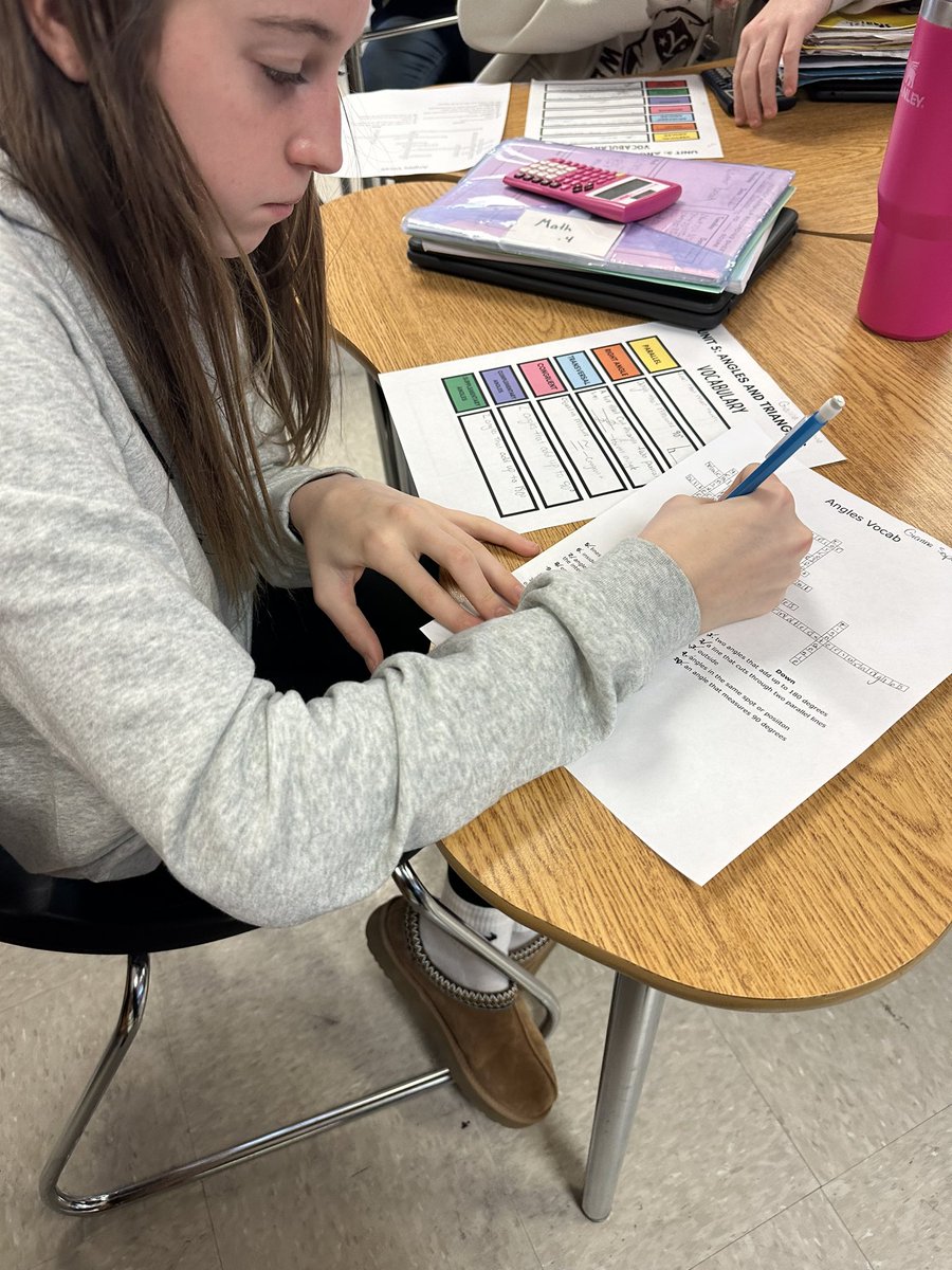 mmurray417's tweet image. Crossword puzzles to practice our vocabulary today! #wcsdletsgo