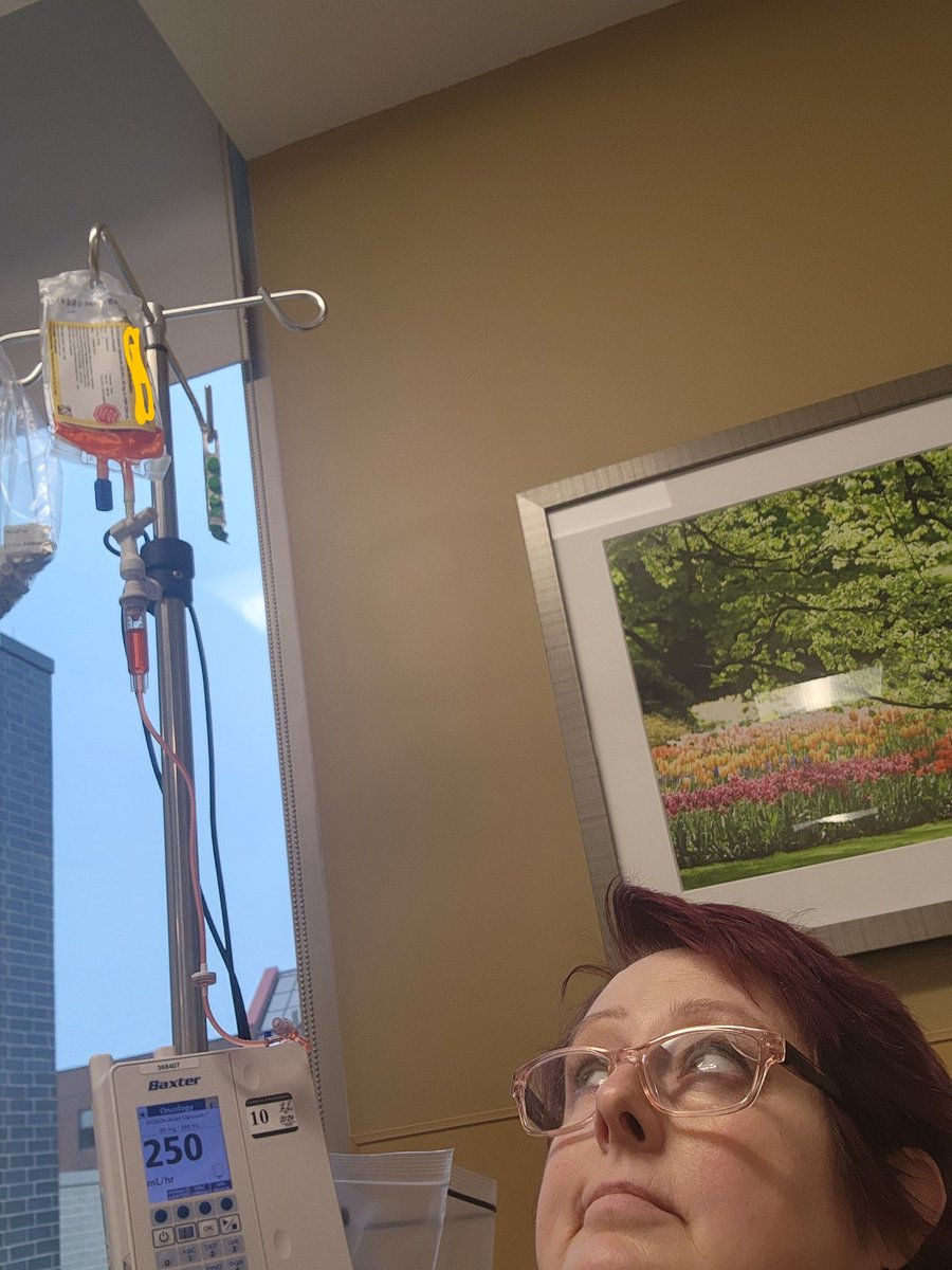 backsideofforty's tweet photo. "Is it done yet?" is the cancer patient's, "Are we there yet?" @ThanksCancer

#reddevil #Cancer #cancersucks #littlefuckers #fuckcancer #ovariancancer #moretealplease https://t.co/jCze6imJlw