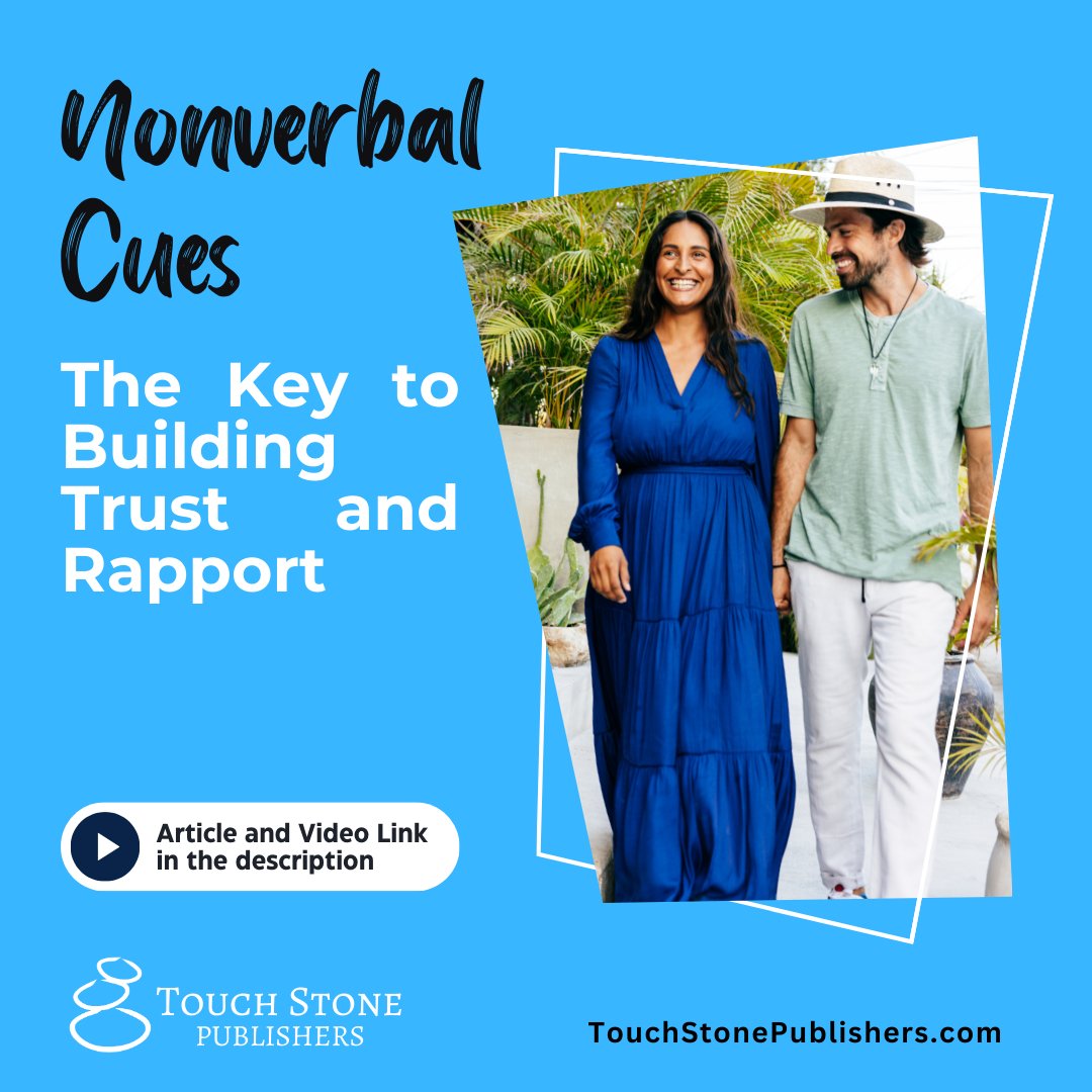 WHY ARE NONVERBAL CUES ESSENTIAL FOR BUILDING TRUST AND RAPPORT?

Click here to read the article touchstonepublishers.com/why-are-nonver…

#leadership #leadershipskills #leadershipdevelopment #NonverbalCues #nonverbalcommunication #trust #rapport