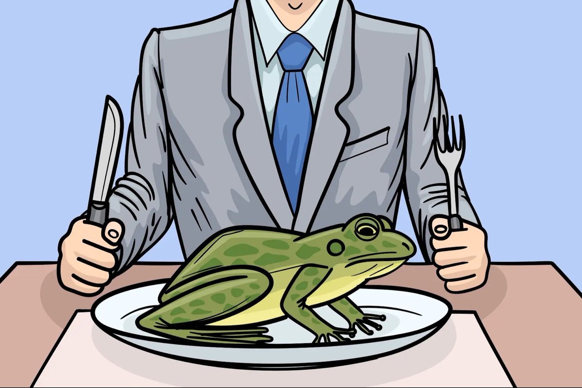 SOLProfessional's tweet photo. The Easiest Thing I Did to Get Promoted Quickly at Google and Meta Was to 'Eat the Frog' For My Boss https://t.co/MGWsrYLGU2 https://t.co/Rwgc16HFgm
