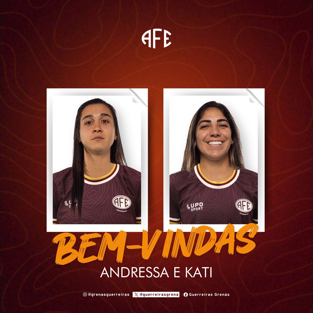 guerreirasgrena's tweet photo. As Guerreiras Grenás seguem se preparando para o início da temporada 2024, e fechou mais duas contratações: a zagueira Andressa e a lateral-direita Katiuscia, que estavam no Corinthians.

🔗 Saiba mais: https://t.co/9jjkI8TmBZ

#GuerreirasGrenas 🇱🇻 #Reforço https://t.co/9PYFFXhQ1v