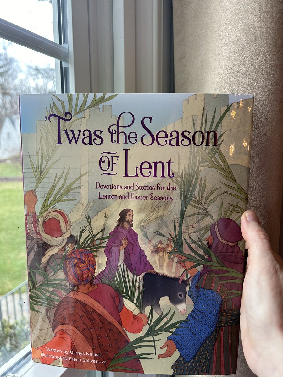 Beautiful and lyrical, with 40 days worth of stories and prayers for children and caregivers to ponder Jesus’ teachings and what they mean to us. For leaning deeply and lovingly into the Lenten and Easter season. #kidlit #amreading @GlenysNellist @Zonderkidz