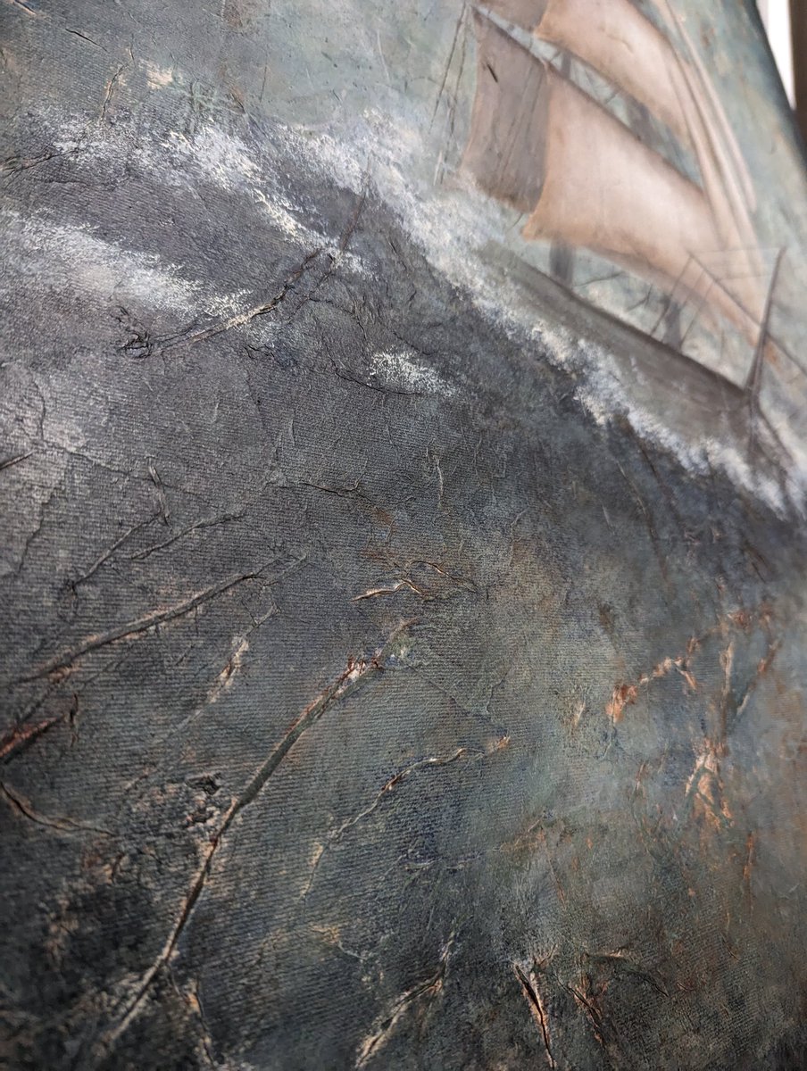 Nostalgie 80x100
#art #artworks #sailing #maritime #abstractart