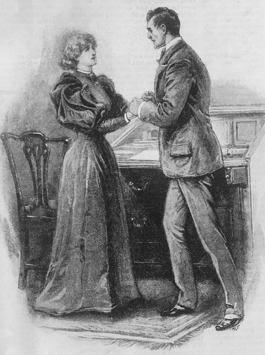 GirlsOwn's tweet photo. Almost any gift would be suitable from a girl to her intended husband. Studs, a silver-mounted whip, a travelling writing-case, purse, or pocketbook, or a travelling brush and comb case of solid leather, would all be suitable. https://t.co/Ob9Y996yCJ
