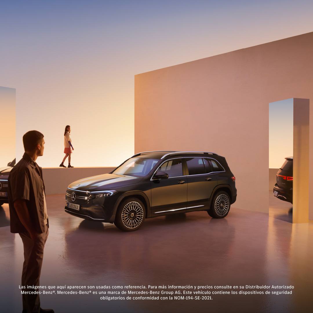 mb_starbajio's tweet photo. La fusión perfecta entre tecnología y lujo en una SUV 100% eléctrica. Con el  sistema multimedia MBUX y visualizadores de alta resolución, cada kilómetro en la EQB es una experiencia única.

 Disponible en nuestra Online Store https://t.co/XfXiuHUTbE

#ElectricbyMercedesBenz #EQB https://t.co/KkaUUrYWPt