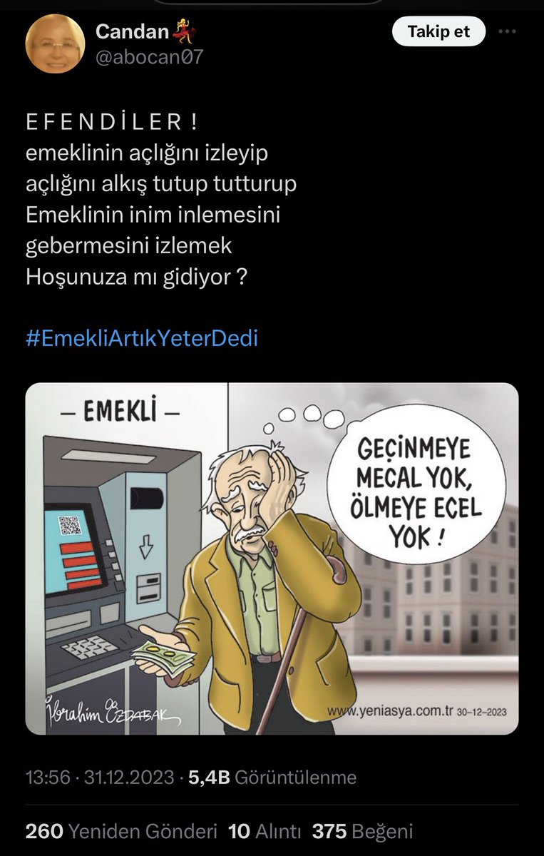 #Mecal , #Ecel #Emekli #ZamYağmuru