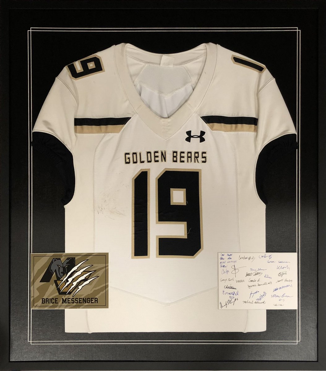 Our hearts are heavy today with the news of the loss of Brice Messenger, a marine and former Golden Bear quarterback. We grieve with Ms. Beth &amp; his family today &amp; our continued prayers are with their family and our entire MJDNA family. Rest in peace, Brice.