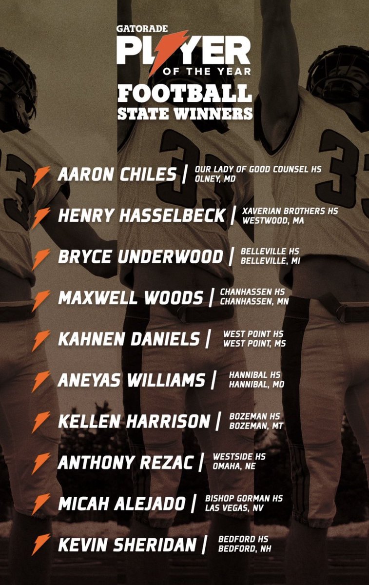 Blessed to be named Nebraska Gatorade Player of the Year! <a href="/Gatorade/">Gatorade</a>