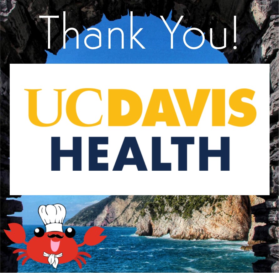 CASA_Sacramento's tweet photo. Thank you to UC Davis Health for sponsoring CASA Sacramento’s Notte Toscana Crab Dinner! Your support will help us reach our goal to serve 300 foster kids in 2024. 🎉🦀🎉#Thankful #FosterKids #CASASacramento #HelpAFosterChild Check out details here: https://t.co/PwMhHbSf1D https://t.co/cE7oqBkyc0
