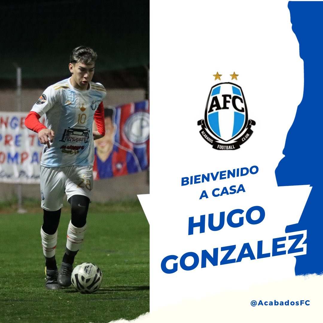 Segundo refuerzo confirmado ✅

Otro que vuelve a casa es Hugo Gonzalez, que supo levantar la copa con la albiceleste, va en busca de su segundo título con esta camiseta 

Un rayo que cae en el torneo de verano de la <a href="/ligadetuiteros_/">Más Liga</a> 

¡ Con todo Huguito ! ⚡️🤝🏻