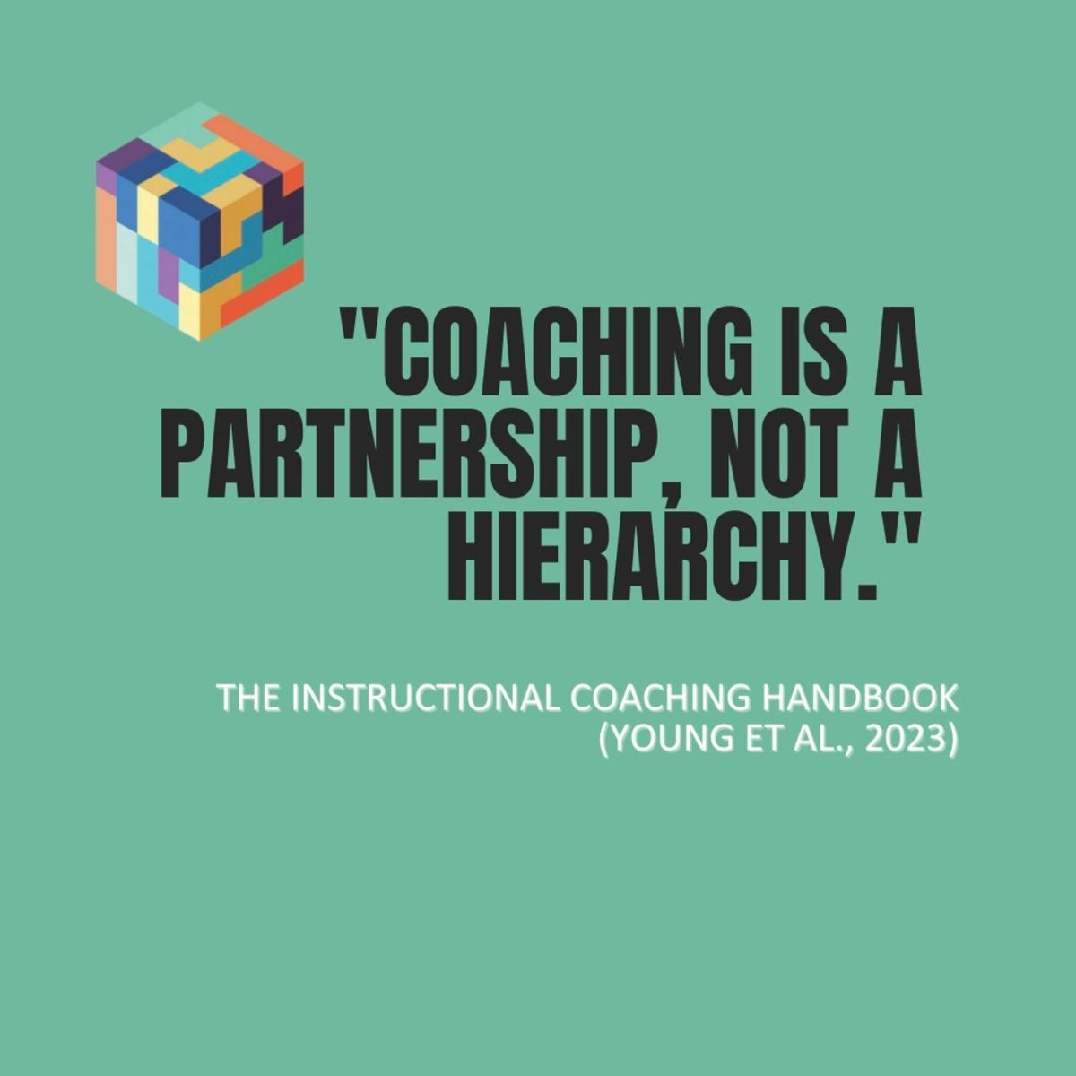 Thoughts?? 🙌🏻 #partnerships #coaching #educating