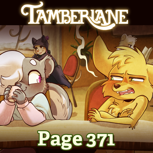 Happy Wednesday! Page 371 of Tamberlane is up and ready to read! tamberlanecomic.com/latest/#comic-… #webcomic #cute #animals #indiecomic #indiecreator #art #illustration #fantasy #adorable #TamberlaneComic