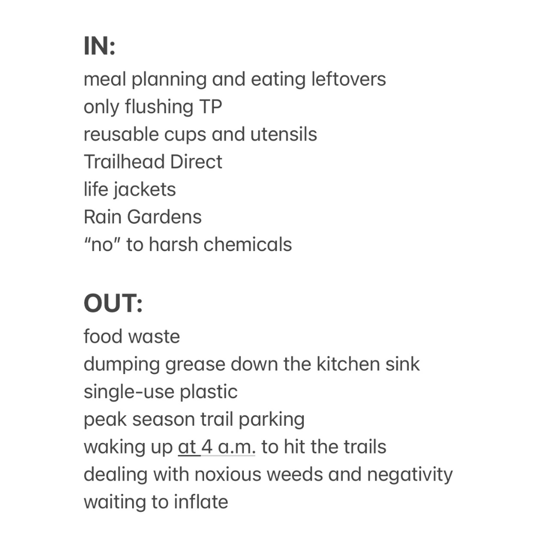 We’re calling it like we see it 💫we’re looking forward to a year of micro-acts of sustainability. entering 2024 unbothered and thinking about native plants.