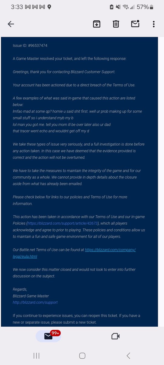 Viral_Chaos29's tweet photo. @Blizzard_Ent Really do be acting like a child. Tried to ask why the 1 time I get slightly Tilted I get suspended when I've been hella positive and met with "stfu" or "kys" from others. Now I'm being ignored by the GM's.... #childish #wtf #positivityisbad #sad #loyaltyisdead https://t.co/skFPg7v0Lh