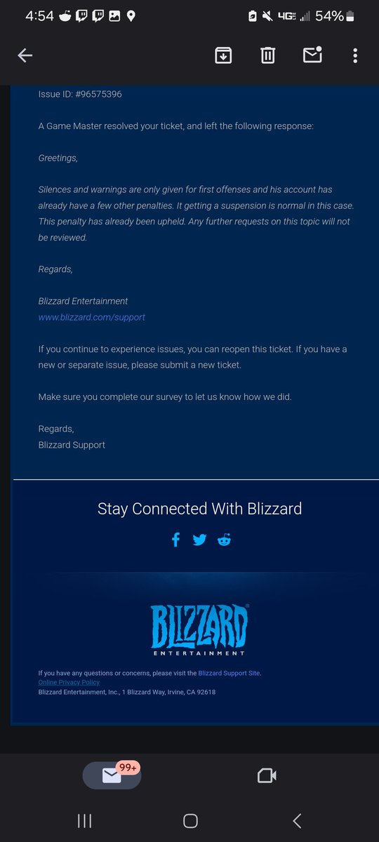 Viral_Chaos29's tweet photo. @Blizzard_Ent Really do be acting like a child. Tried to ask why the 1 time I get slightly Tilted I get suspended when I've been hella positive and met with "stfu" or "kys" from others. Now I'm being ignored by the GM's.... #childish #wtf #positivityisbad #sad #loyaltyisdead https://t.co/skFPg7v0Lh