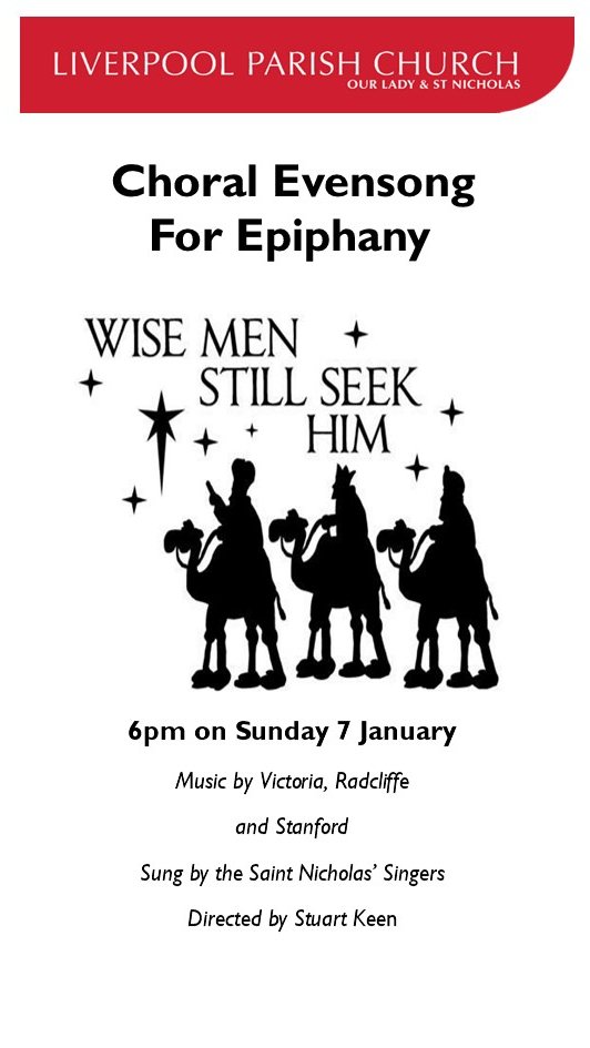 Coming up this weekend. Our first Choral Evensong of 2024 at 6pm on Sunday evening. All welcome... and stay for a glass of wine afterwards.