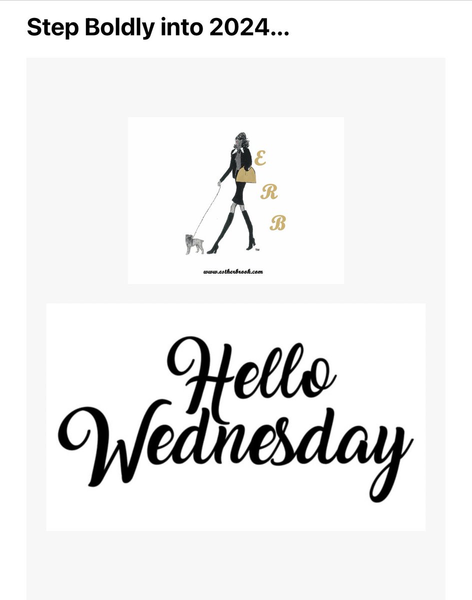 ERBEntCorp's tweet photo. Step Boldly into 2024… If you haven’t yet, head over to my site https://t.co/6wbXqmRpij to sign up for my weekly newsletter “Hello Wednesday” so you too will be in the know when it comes to Home Decor and design ideas. #onlineshop #blackowned  #smallbusiness #femaleowned https://t.co/HBQTs5DaSq