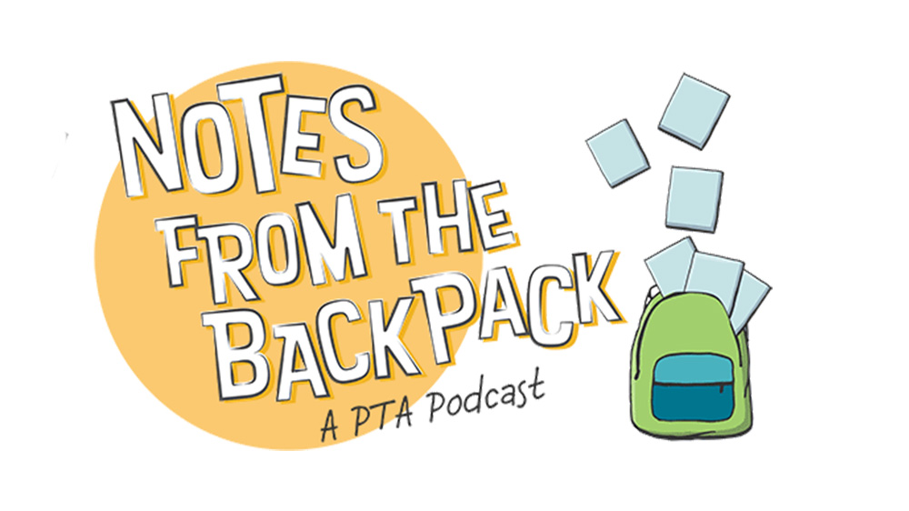 NationalPTA's tweet image. #NotesFromTheBackpack is a PTA podcast that offers real-life advice and ideas on how to support children’s learning and development for parents, by parents. Listen now at bit.ly/3HVkwga.